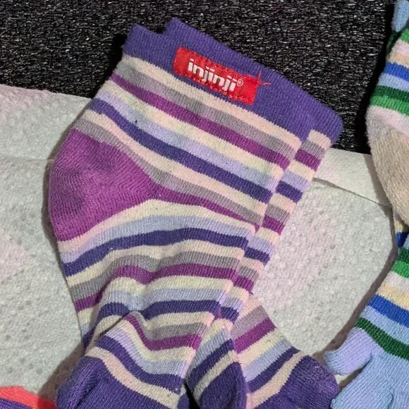 3 pairs of toe socks - Picture 3 of 4